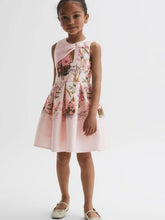 Children & Baby Senior Scuba Floral Printed Dress in Multi