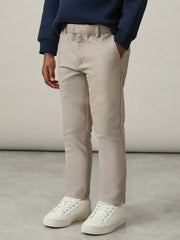 Children & Baby 9-13 yrs Slim Fit Tapered Chinos in Stone