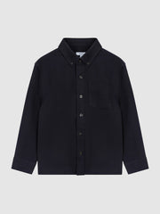 Children & Baby Junior Button Down Oxford Shirt in Navy