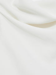 Children & Baby 13-14 yrs High-Neck Drape Back Dress in Ivory