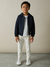 Children & Baby 3-9 yrs Interlock Hybrid Hooded Puffer Jacket in Navy