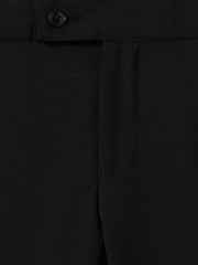 Children & Baby 3-9 yrs Wool-Blend Tuxedo-Stripe Trousers in Black