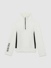 Children & Baby 13-14 yrs Funnel-Neck Base-Layer Top in White/Black
