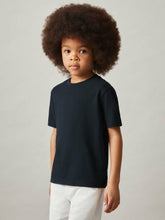 Children & Baby 9-13 yrs Cotton Crew-Neck T-Shirt in Navy
