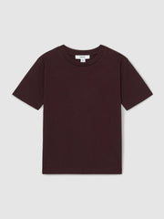 Children & Baby 3-9 yrs Cotton Crew-Neck T-Shirt in Bordeaux