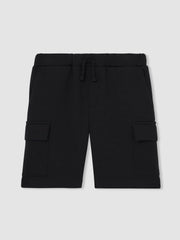 Children & Baby 3-9 yrs Interlock-Jersey Cargo Shorts in Navy