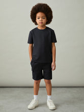 Children & Baby 3-9 yrs Interlock-Jersey Crew-Neck T-Shirt in Navy