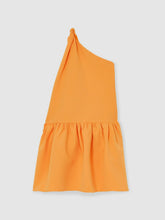 Children & Baby 13-14 yrs One-Shoulder Tiered Dress in Orange
