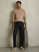 Men Cotton-Stretch Slim-Fit Jeans in Navy