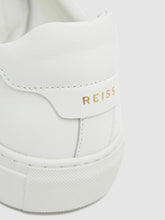 Men Leather Low-Top Trainers in White