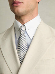 Men Regular-Fit Cotton Pin-Collar Shirt in Contrast S Blue
