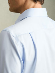 Men Regular Fit Shirt in Soft Blue