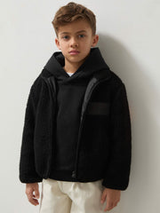 Children & Baby 13-14 yrs Unisex Fit McLaren F1 Team Embroidered Fleece Jacket in Black