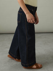 Children & Baby 9-13 yrs Wide-Leg Jeans in Indigo