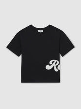 Children & Baby 9-12 yrs Cotton Script-Logo Oversized T-Shirt in Navy
