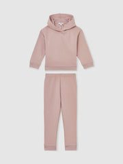 Children & Baby 9-13 yrs Cotton-Blend Hoodie And Joggers Set in Mink