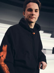 Men McLaren F1 Team Oversize Toggle Hoodie Unisex Fit in Black