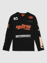 Men McLaren F1 Team Cotton Logo T-Shirt Unisex Fit in Black