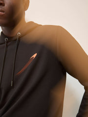 Men McLaren F1 Team Interlock Hoodie in Black