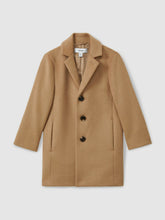 Children & Baby 13-14 yrs Single Breasted Overcoat in Camel