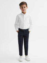 Children & Baby 9-14 yrs Button Down Oxford Shirt in White
