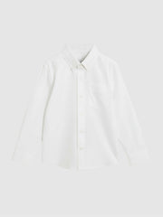 Children & Baby 9-14 yrs Button Down Oxford Shirt in White