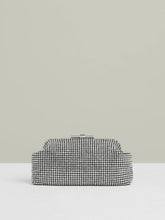 Women Embellished Clutch Bag in Silver