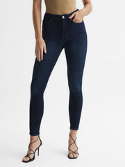 Women Good American Sculpting Skinny Jeans in Indigo