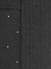 Men Socks in Charcoal