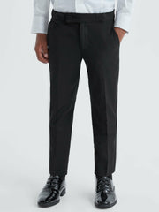 Children & Baby 3-9 yrs Tuxedo Satin Stripe Trousers in Black