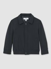 Children & Baby 13-14 yrs Zip Through Harrington Jacket in Blue