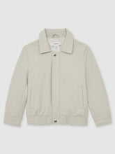 Children & Baby 13-14 yrs Zip Through Harrington Jacket in Natural