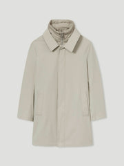 Children & Baby 3-9 yrs Gabardine Coat with Removable Gilet in Stone