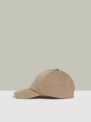 Women Logo-Embroidered Baseball Cap in Taupe