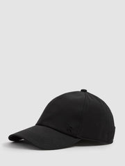 Women Logo-Embroidered Baseball Cap in Black