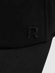 Women Logo-Embroidered Baseball Cap in Black