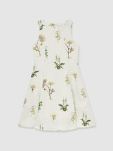 Children & Baby 13-14 yrs | NYBG Linen Floral Flared Dress in Ivory
