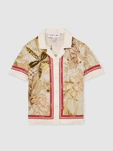 Children & Baby 13-14 yrs | NYBG Satin Floral-Print Shirt in Khaki