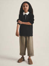 Children & Baby 9-13 yrs | Les 100 Ciels Polo Sweatshirt in Black