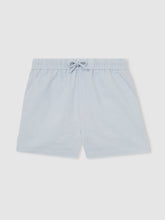 Children & Baby 13-14 yrs Cotton-Linen Drawstring Shorts in Soft Blue