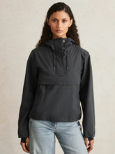 Women Rains Hardshell Short Jacket in Navy