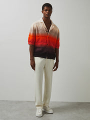 Men McLaren F1 Team Towelling Logo Shirt in Multi