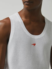 Men McLaren F1 Team Speedmark Knit Vest in White