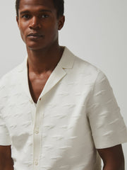 Men McLaren F1 Team Speedmark Knit Shirt in White