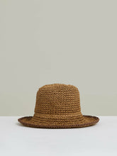 Women Straw Sun Hat in Tan