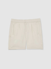 Children & Baby 3-9 yrs Relaxed Drawstring Shorts in Off White