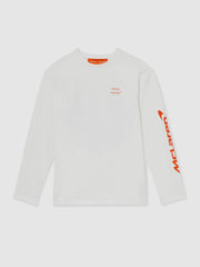 Men Unisex Fit McLaren F1 Team Tyre-Print T-Shirt in White