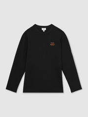 Men Unisex Fit McLaren F1 Team Tyre-Print T-Shirt in Black