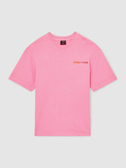 Men | Ché Cotton-Linen Sunset T-Shirt in Pink