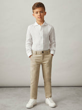 Children & Baby 3-9 yrs Slim Fit Casual Chinos in Stone